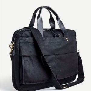 JCrew Abingdon Briefcase Black Men's Bag